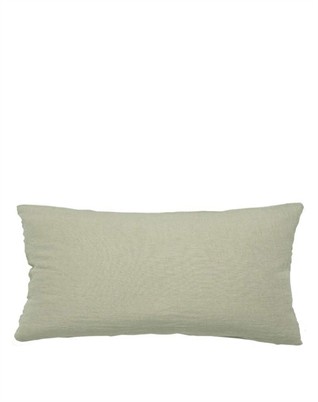 Linen Mini Gable Pude - Seagrass - 45 x 70 Cm