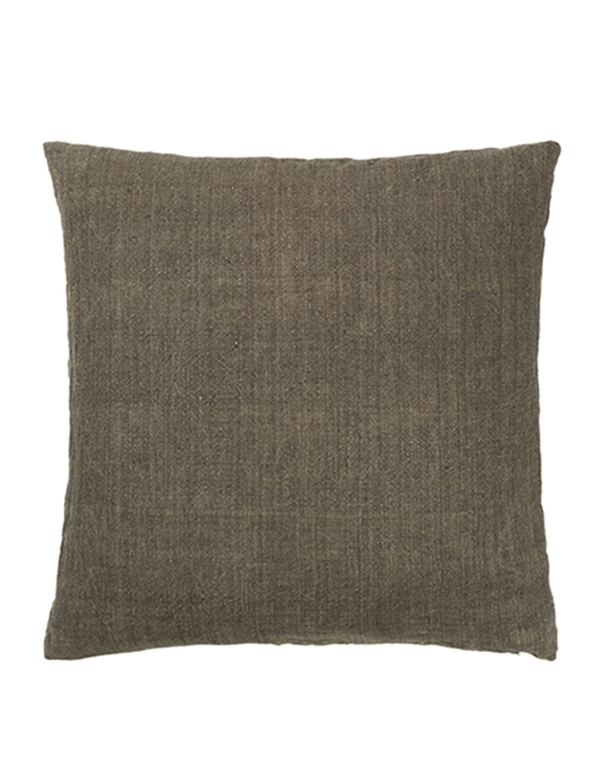 Linen Pude Chestnut - 50 x 50 cm